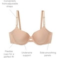 thumbnail image 4 of Warners 36C Nylon Underwire Bra, Toasted Almond, 4 of 9