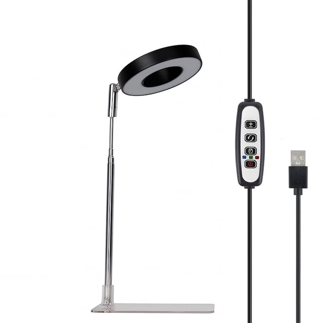 LED Grow Light for Indoor Plants, Adjustable Height Full Spectrum Plant Lamp with Timer and 10-Level Dimming