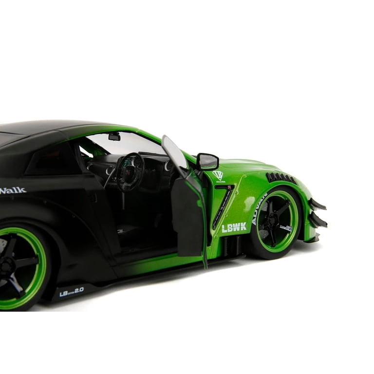 Jada 1:18 Pink Slips Nissan GT-R R35 Liberty Walk - Walmart.com