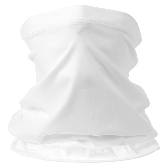 Uxcell Summer Neck Gaiter Unisex Sun Protection Face Mask, White