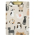 thumbnail image 1 of FMSHPON Cat Childish Clipboard Hardboard Wood Nursing Clip Board and Pull for Standard A4 Letter 13x9 inches, 1 of 7