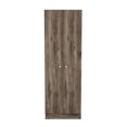 thumbnail image 5 of Newboti Furniture Brookvale 8-Shelf 2-Door 2-piece Kitchen Set, Kitchen Island and Pantry Cabinet Dark Brown 23252, 5 of 8