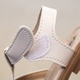 thumbnail image 6 of Willtoo Girls Closed-Toe Sandals Summer Bow Dress Shoes for Toddler/Little Kid, 6 of 7