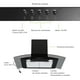 thumbnail image 4 of Campana de Cocina Extractora de Pared AVERA En Acero Inoxidable y Vidrio Templado 90 Cm Negra CEV90N, 4 of 10