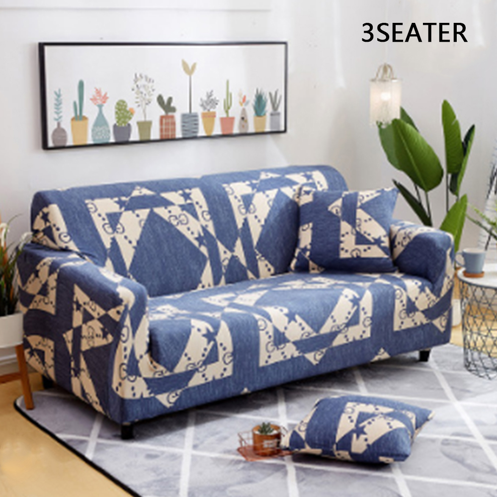 Everso Stretch Printed Sofa Slipcover Waterproof Couch Cover Furniture