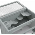 thumbnail image 6 of YYEAN 2-Level Hamster Cage Mice and Rat House, Small Animal Habitat for Guinea Pigs, Chinchillas with Openable Top, Front Door, Shelf and Ladder, Gray, 6 of 9