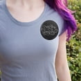 thumbnail image 2 of Pray More Worry Less Pinback Button Pin, 2 of 5