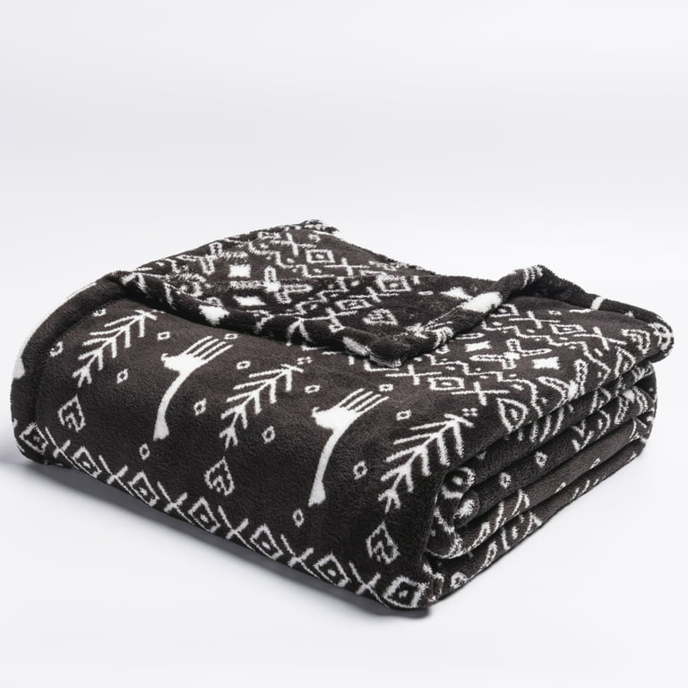 Mainstays giant oversized plush throw blanket 60 inch x 72 inch new arrivals