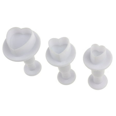 

DOYOUNG Heart Plunger Mold Fondant Cutter Cake Decor Cookie Paste Tools Sugarcraft