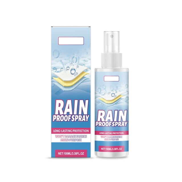 Water Repellent Agent Suitable For Multiple Fabric Types Convenient Daily Waterproof Spray 100Ml Plastic Bottle Fabric Protector