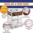 thumbnail image 4 of Calentador de comida para máquinas Nacho Great Northern Popcorn, plateado, 4 of 8