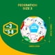 thumbnail image 4 of Balón de fútbol oficial Crayola - Unisex niños - CRAY207BL Division Box Talla 3, 4 of 6