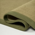 thumbnail image 5 of JONATHAN Y KEATON CUSTOM JUTE 8 x 10 Area Rug, Camden Farmhouse Cottage Border Jute - Natural/Olive, KTN100E-8, 5 of 7