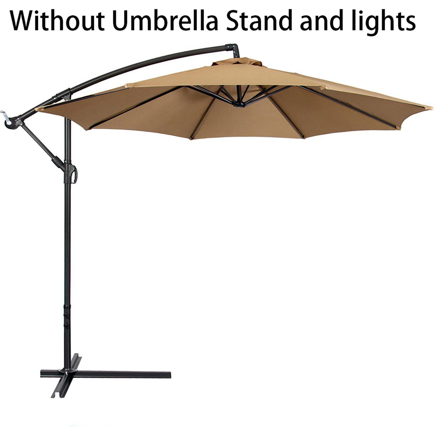 9 Ft Patio Umbrella Cloth Outdoor Garden Waterproof Anti Uv Cover Accessories 8 Bones Without Umbrella Stand Walmart Canada