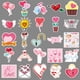 thumbnail image 2 of Pegatinas de amor romántico para el día de San Valentín, 100 unidades, 2 of 2