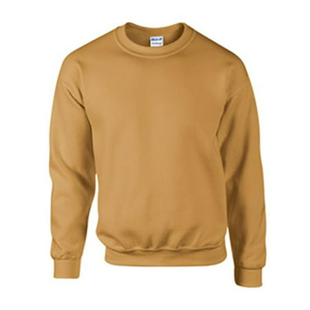 Gildan - Gildan G12000-Old Gold-2X Dryblend Adult Crewneck Sweatshirt ...