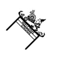thumbnail image 2 of Injueey Decoración hermosa del ornamento del jardín del metal negro para la decoración rústica del jardín del jardín exterior Kits de decoración para fiestas Negro F, 2 of 6