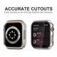 thumbnail image 4 of Funda protectora y protector de pantalla para Apple Watch de 45 mm, paquete de 6, 4 of 7