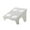 White, variant on WJHWSX Small Shoe Rack for Entryway,Shoes Rack Furniture,Bedroom,Open Storage,Shoe Racks,Plastic,White,20*16*15cm(7.87*6.29*5.9in)