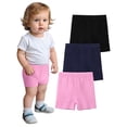 thumbnail image 6 of XXWXYD 5 Pack Toddler Girls Bik𝖾 Shorts Cotton Cartwheel 𝖴nder Dress Dance Comfy Playtime Playground School Yoga Summer Everyday Active Outfit, 6 of 6