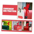 thumbnail image 5 of DecoracióN de Mensajera Roja, Bandera BuzóN, AcríLica, 5 of 5