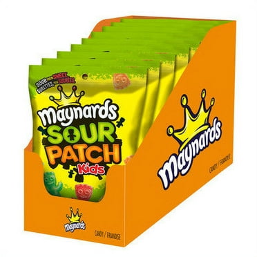 Maynards Sour Patch Kids, 185g/6.5 oz., 9 Count, {Imported from Canada}