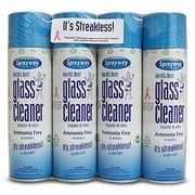 sprayway 443331 ammonia free glass cleaner, 19 oz. (4-pack) (packaging may vary) (4 case(19 oz))