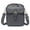 Gray, variant on Sanityiny Crossbody Leather Bag RFID, Small Vegan Leather Crossbody Purse for Women with Built-In Wallet, 10 Card Slots, Dual Zipper Compartments and Adjustable Strap