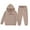 Khaki, variant on Gaexia Girls Clothes Size 6/7 Outfits Fall ,Girls Hoodie and Joggers Set Stylish Winter Outfit Comfy Casual Kids Clothes for Toddler to Teen with Print