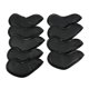 thumbnail image 3 of 9PCS / SET CUBIERTA LARGO CUBIERTA PUNTOS de GOLF CLUB de GOLF HABITACIÓN, CUERPO SINTÉTICO de LUJO CUERO PULSO PULSO PULSO, AJUSTE - Negro Sunnimix cubiertas de cabeza de hierro de golf, 3 of 6