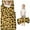 Yellow and Brown, variant on Black and Tan Leopard Print Toddler Nap Mats for Kids Preschool,Sleeping Mat Bag or Kids,Toddler Sleeping Bag,Toddler Nap Mat or Daycare
