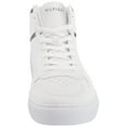 thumbnail image 2 of Tommy Hilfiger Belmor White Casual Sport Lace Up Comfortable Mens Sneakers (White, 12), 2 of 8