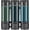 Black 3 Chamber, variant on Shampoo and Conditioner Dispenser Wall Mounted | Shower Soap Dispenser 2 Chamber No Drill, Shampoo Dispenser for Shower, Body Wash Dispenser for Bathroom, Large Capacity