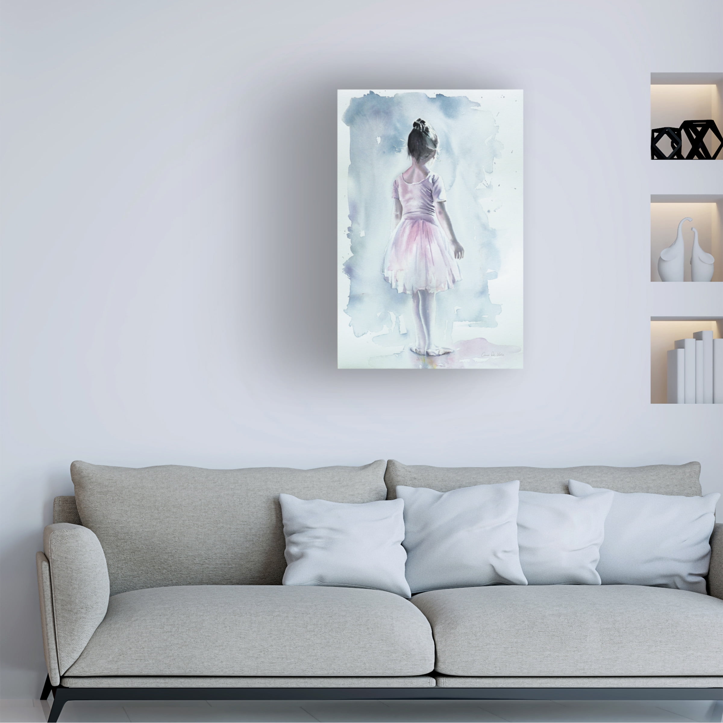 Trademark Fine Art 'Time to go on' Canvas Art by Aimee Del Valle