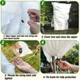 thumbnail image 3 of Pack de 5 fundas para plantas de Gardzen, protección contra heladas, 79 x 102 cm, 3 of 8