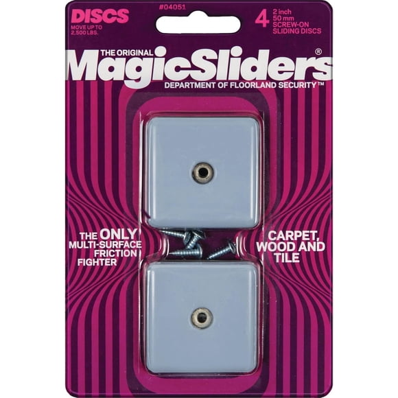 Furniture Glide Magic Sliders de 2 pulgadas 04051