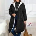 thumbnail image 2 of Long Sherpa Jackets for Women 2026 Thermal Fleece Lined Winter Coats Oversized Zip-up Soft Warm Bed Blanket, 2 of 6