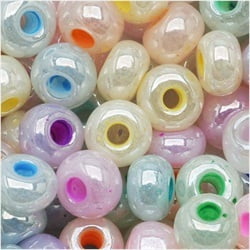 assorted ounce czech pastel seed pearl beads mix