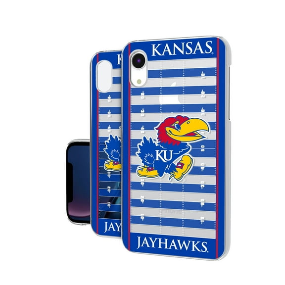 Kansas Jayhawks Clear Field iPhone Case