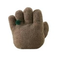 thumbnail image 5 of Tongina Plush Pillow Stuffed Pillow Hand Throw Pillow Cute Plush Toy Back Cushion Hand Shape Pillow for Sofa Living Room Bed Supplies Brown, 5 of 8