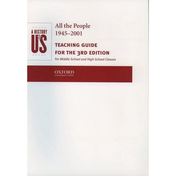 A ^Ahistory of Us A History of Us: Book 10: All the People 1945-2001 Teaching Guide, (Paperback)