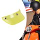 thumbnail image 5 of Visera para casco, protector de visera para casco, cubierta de visera para casco con 3 broches, protección solar Amarillo, 5 of 6