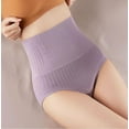 thumbnail image 4 of WILLBEST Womens Underwear Cotton Women's High Waisted Abdominal Pants Waist Chip Girdle Body Shaping Panties, 4 of 5