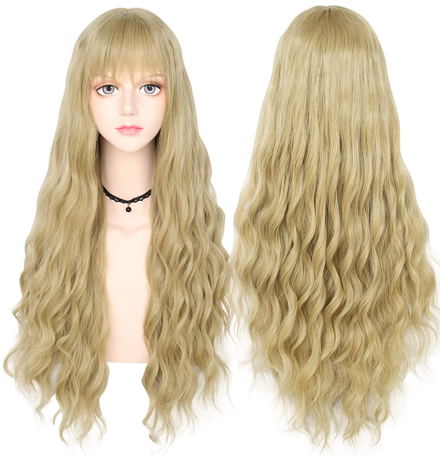 ANOGOL Stevie Nicks Cosplay Wig Harry Potter Hermione Granger Costume