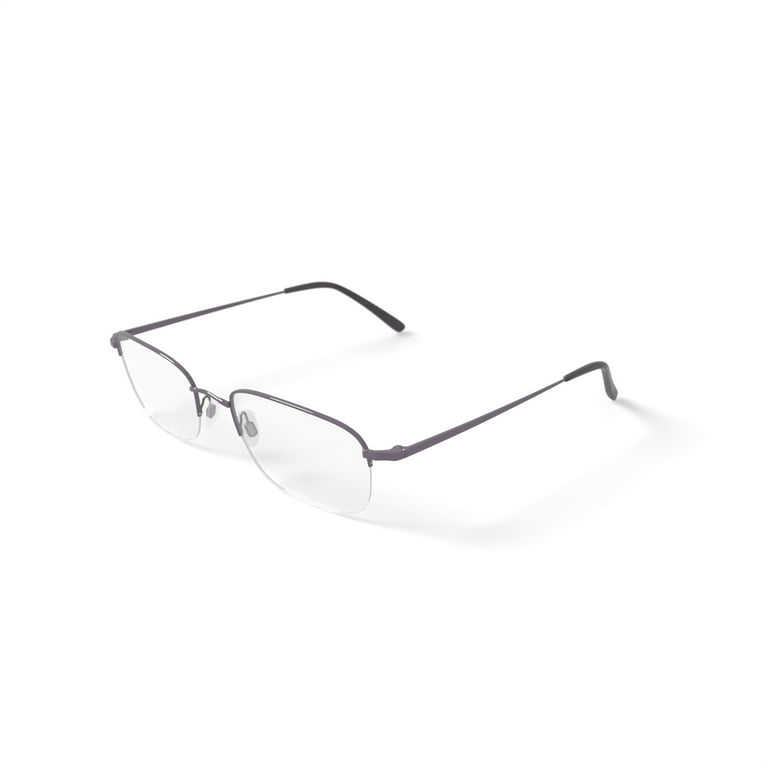 TiFlex Men's T1506 Square Square Prescription Eyeglasses with Case