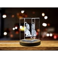thumbnail image 2 of St. Luke | Patron Saint of Artists and Physicians Gift | Religious 3D Engraved Crystal, 2 of 6