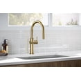 thumbnail image 3 of Kohler 22972-2MB Crue Pull Down Kitchen Faucet, Vibrant Brushed Moderne Brass, 3 of 4