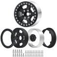 thumbnail image 4 of Baohd Wheel Rims For 1/10 SCX10 Crawler RC Car Accessories Replacement Parts Accessory Black, 4 of 5