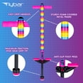 thumbnail image 6 of Flybar Jolt Pogo Stick for Kids Ages 6 and Up, 40 to 80 Pounds, Perfect for Beginners, Easy Grip Foam Handles, Anti-Slip Foot Pegs, Outdoor Jumper Toys for Boys & Girls, Outside Toys for Kids, 6 of 6