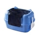 thumbnail image 2 of Caja de arena para gatos totalmente cubierta, bandeja de arena, orinal convertible fácil de instalar, inodoro con capucha para baño, hogar y dormitori Azul, 2 of 8